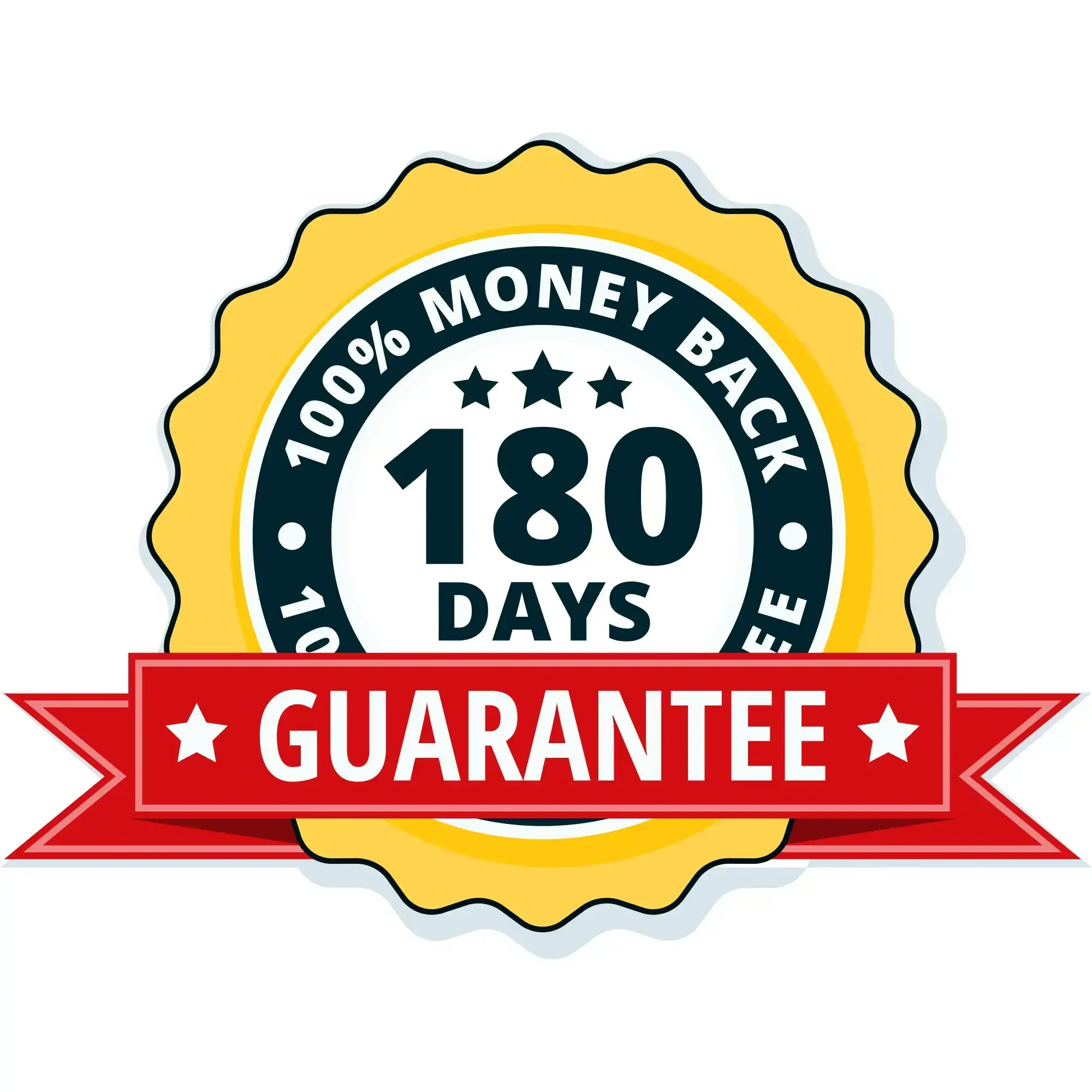 180 Day Money Back Guarantee