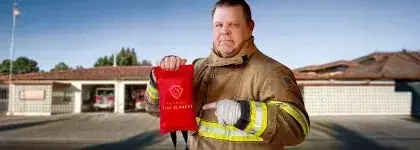 Emergency Fire Blanket